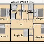 Villa Aan 't Wiel Op Recreatiepark De Wielen